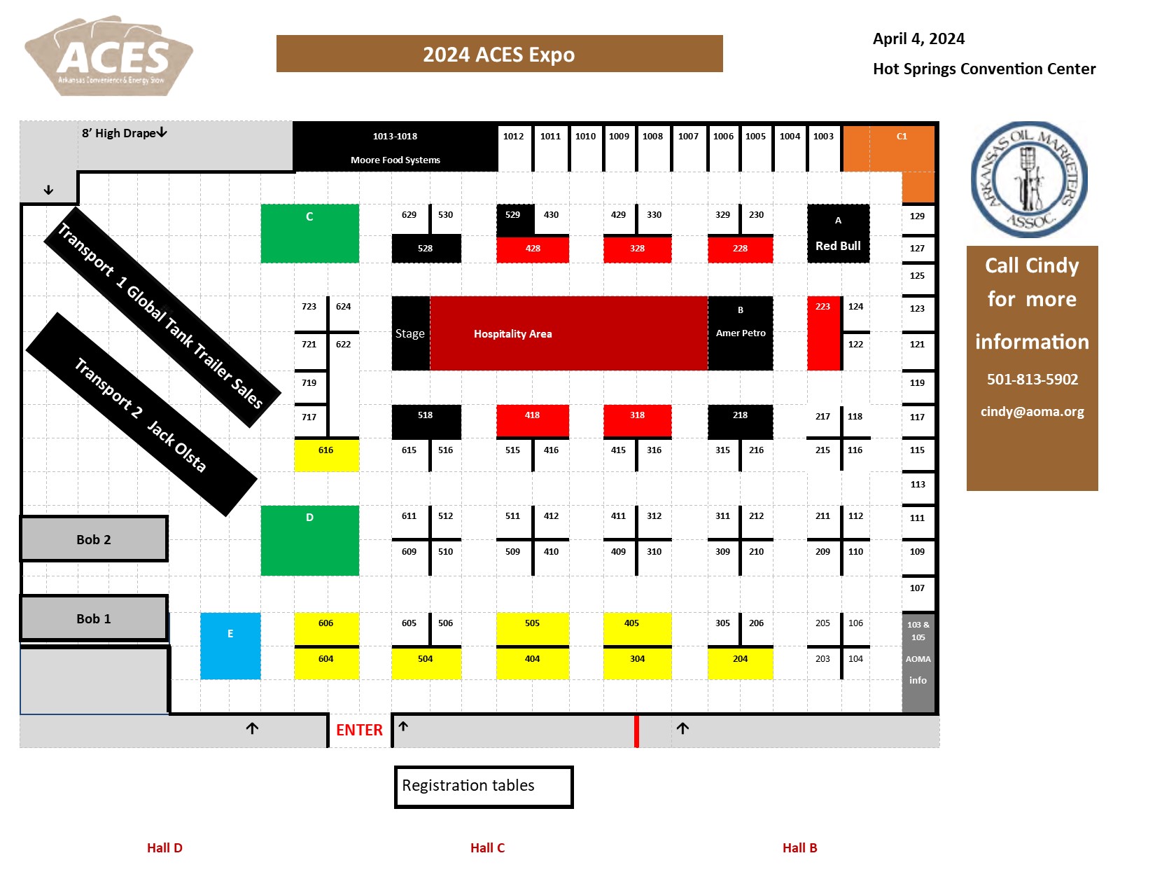 ACES EXPO 2024 Floor Plan